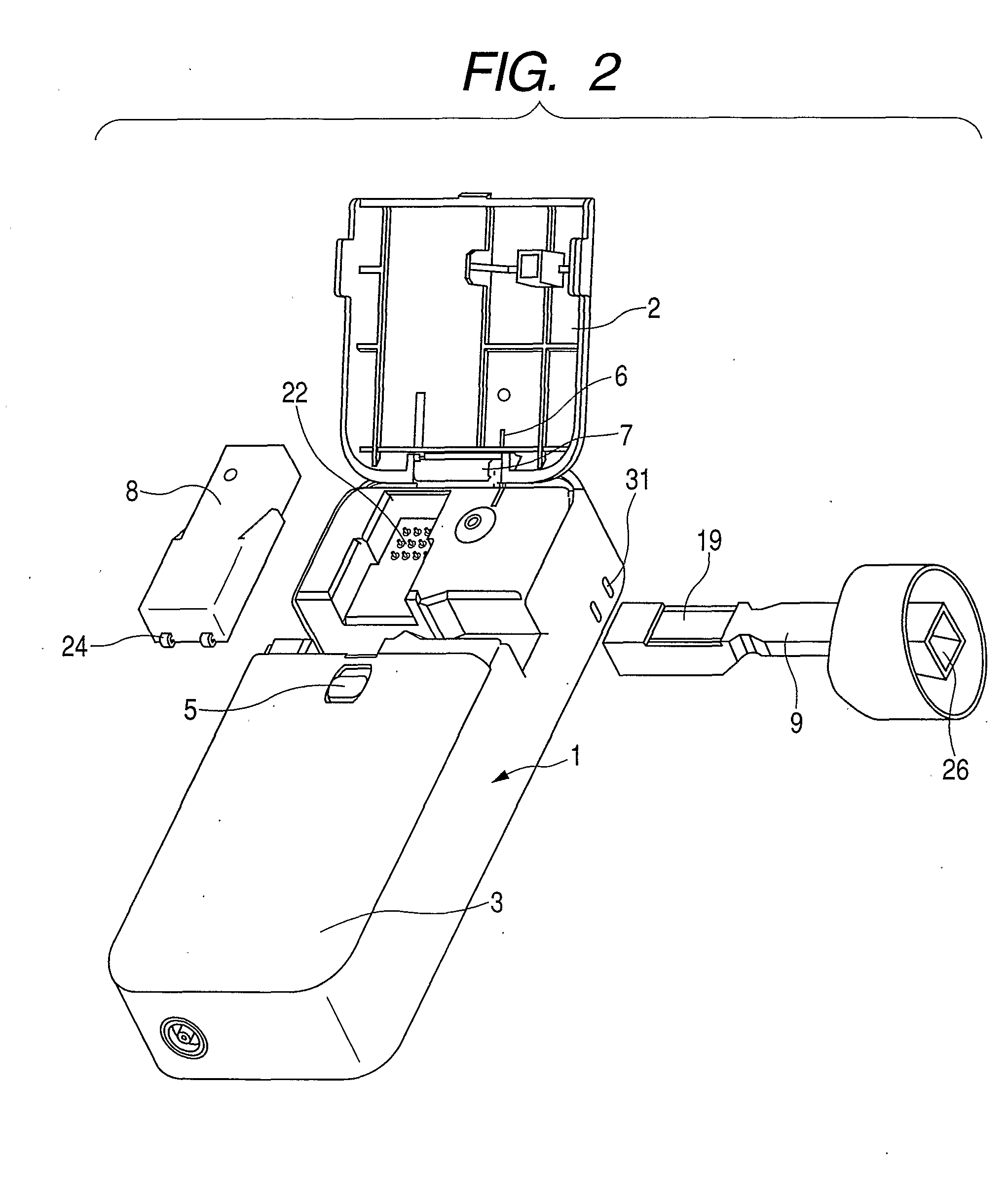 Liquid formulation ejection device