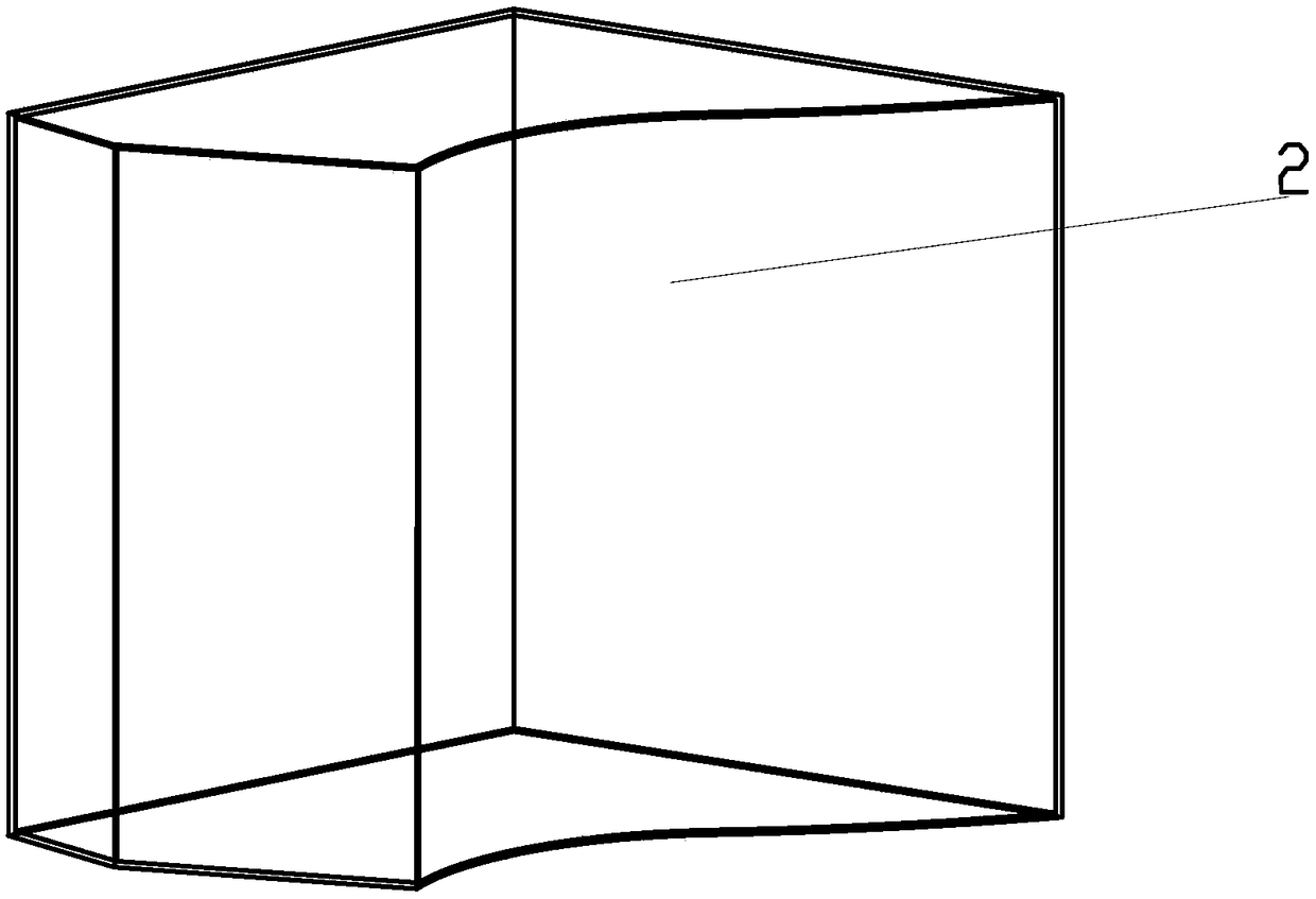 Forming method suitable for main force bearing frame body of satellite laser radar frame