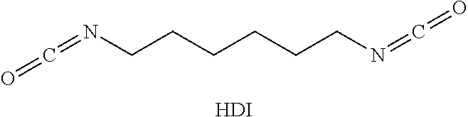 Solids based on polyisocyanurate polymers produced under adiabatic conditions