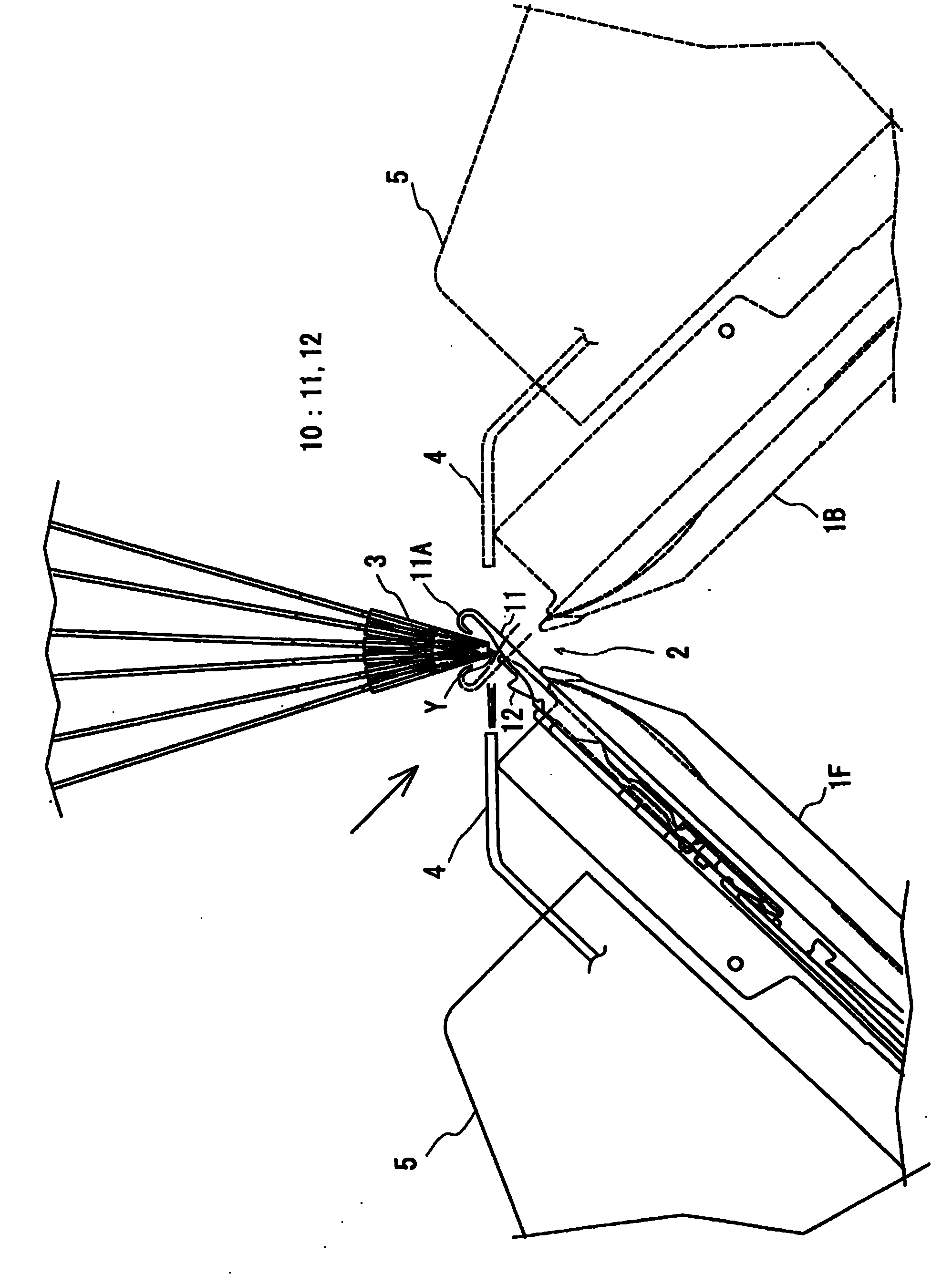 Fabric knitting method, and weft knitting machine