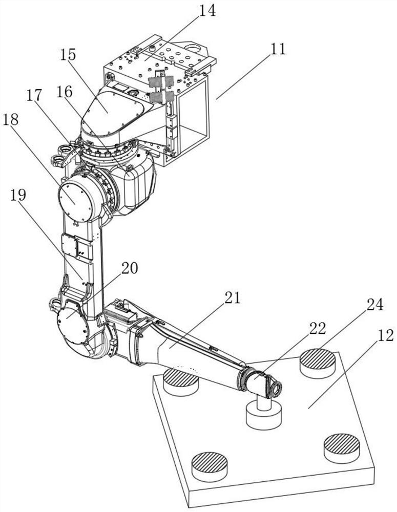 An automatic and fast chip removal device and chip removal method for numerical control processing tools