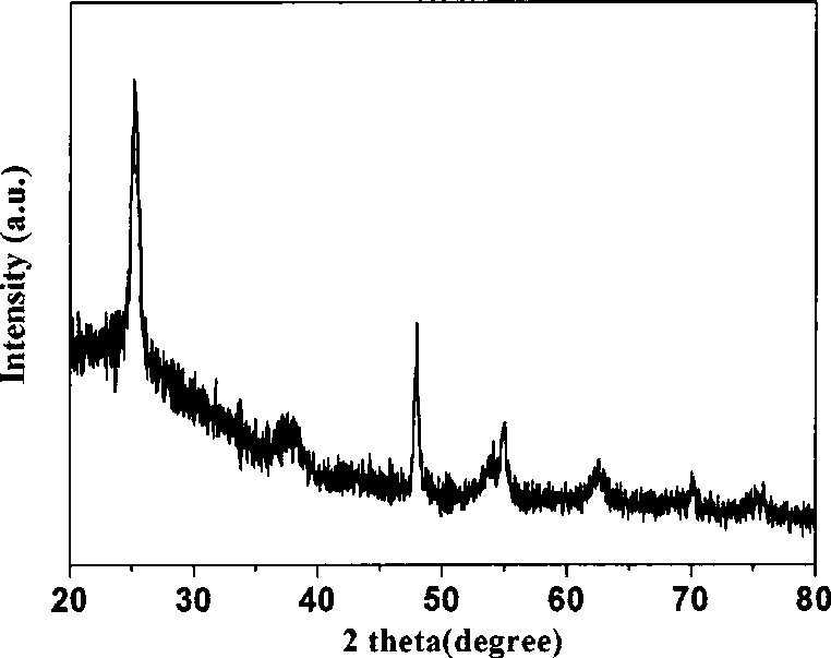 Titanium dioxide nanoplate and synthesizing method thereof