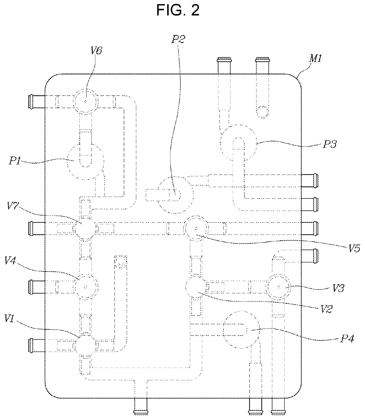 Integrated thermal management module for vehicle