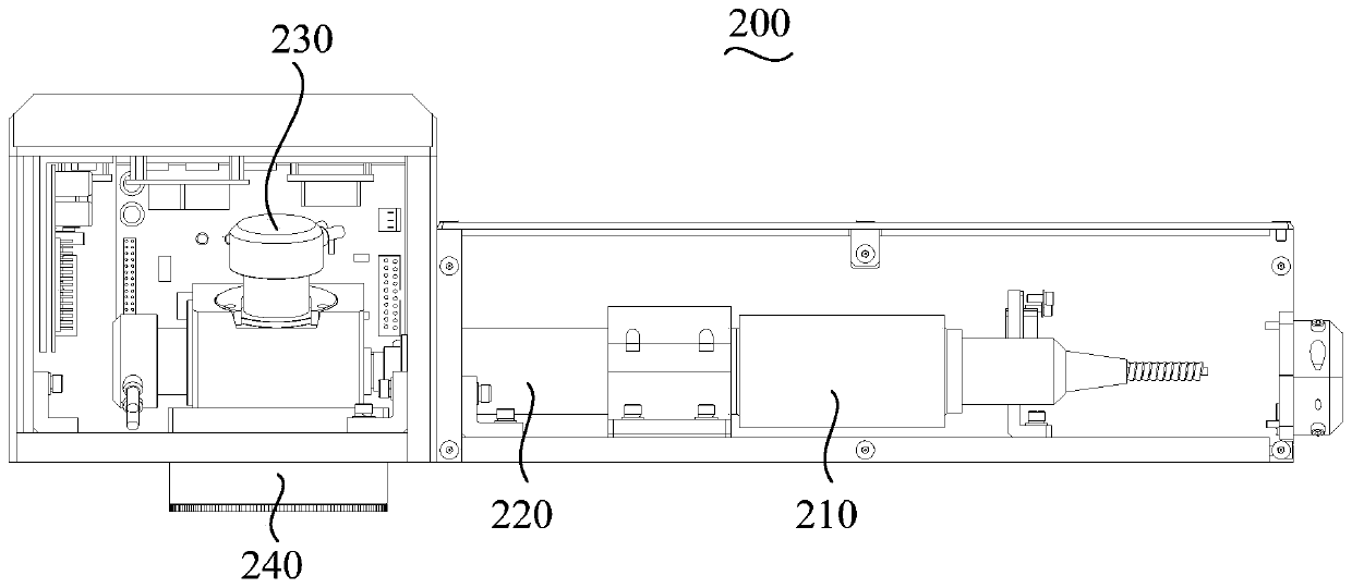 Laser marking method for anodic aluminum oxide surface