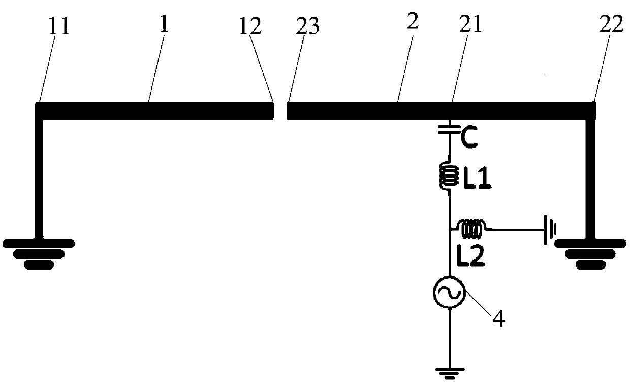 Antenna structure and wireless communication terminal