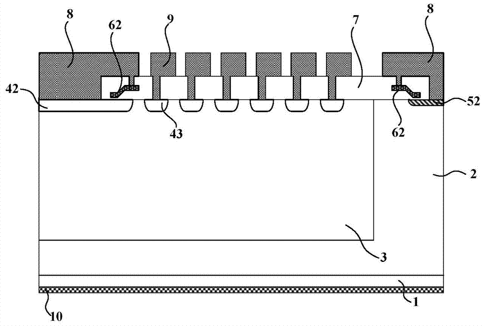 Longitudinal super junction metal oxide field effect transistor