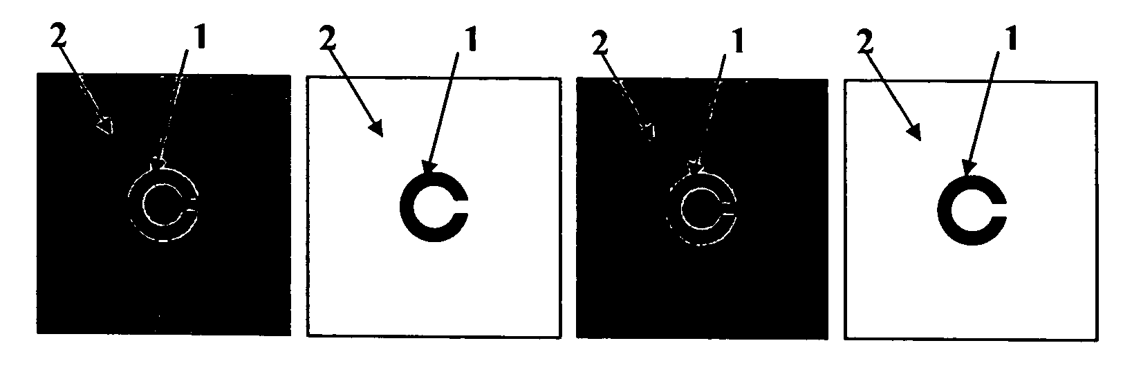 Method and device for spectral optical reflector therapy for improving vision (variants)