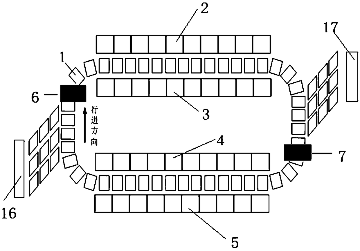 Pre-sorting type cross belt sorter system and sorting method thereof