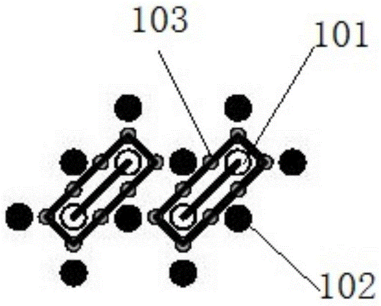 Total timing precision calibration device of integrated circuit test system