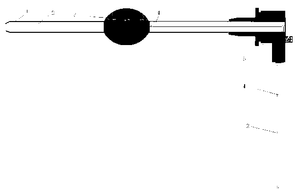 Blood vessel puncture plugging sheath with balloon