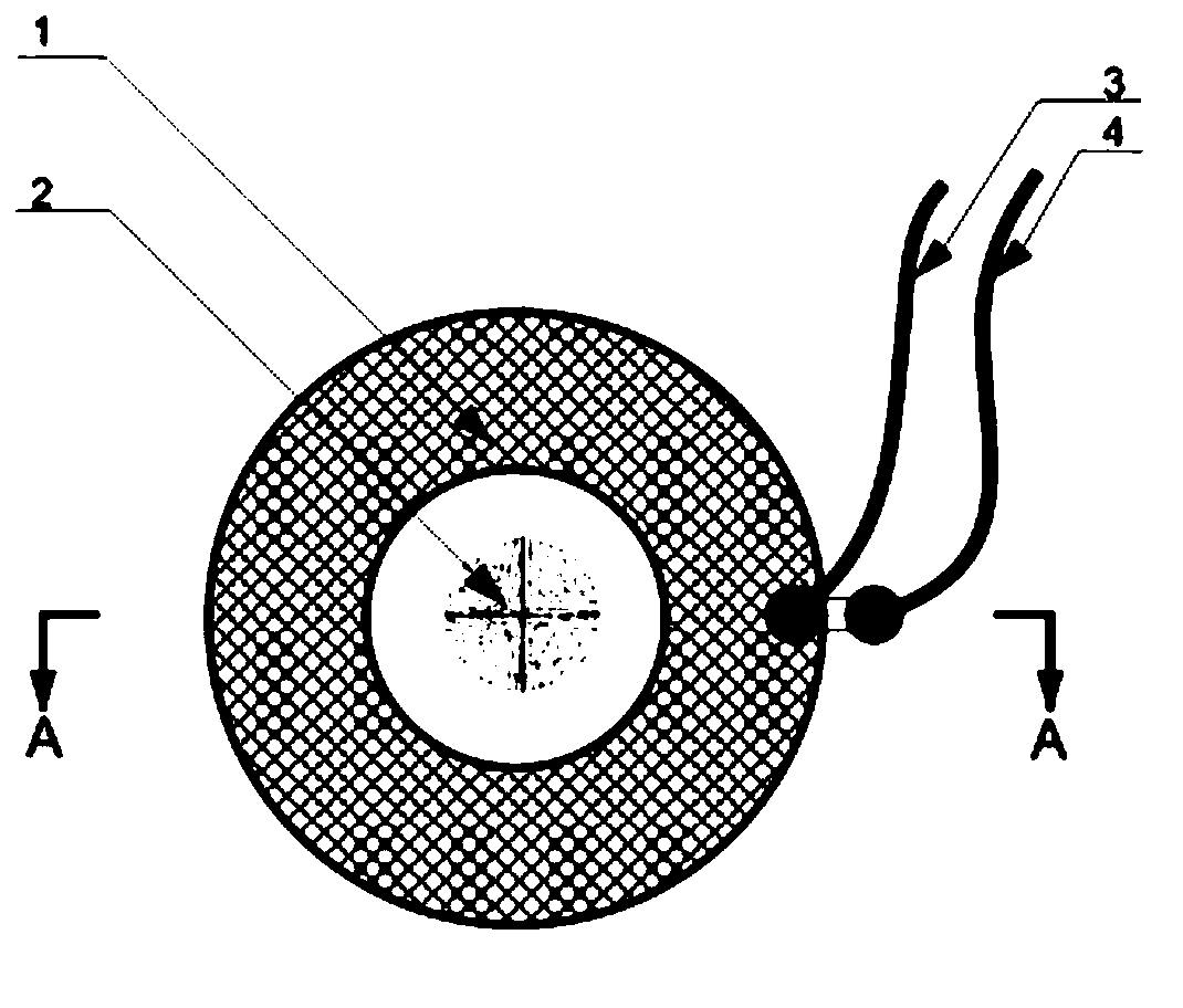 Frequency self-adaptive microporous atomizing element and preparation method thereof