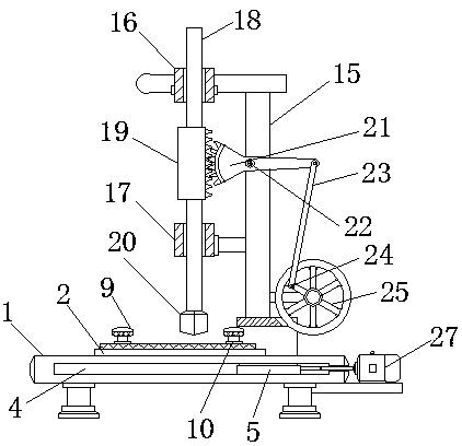 Mechanical taking-out device for hardware fitting terminals