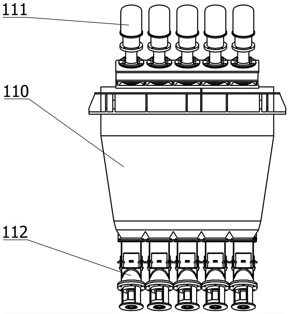 Reactive powder concrete delayed coagulation adjustable constant feeding control method and device