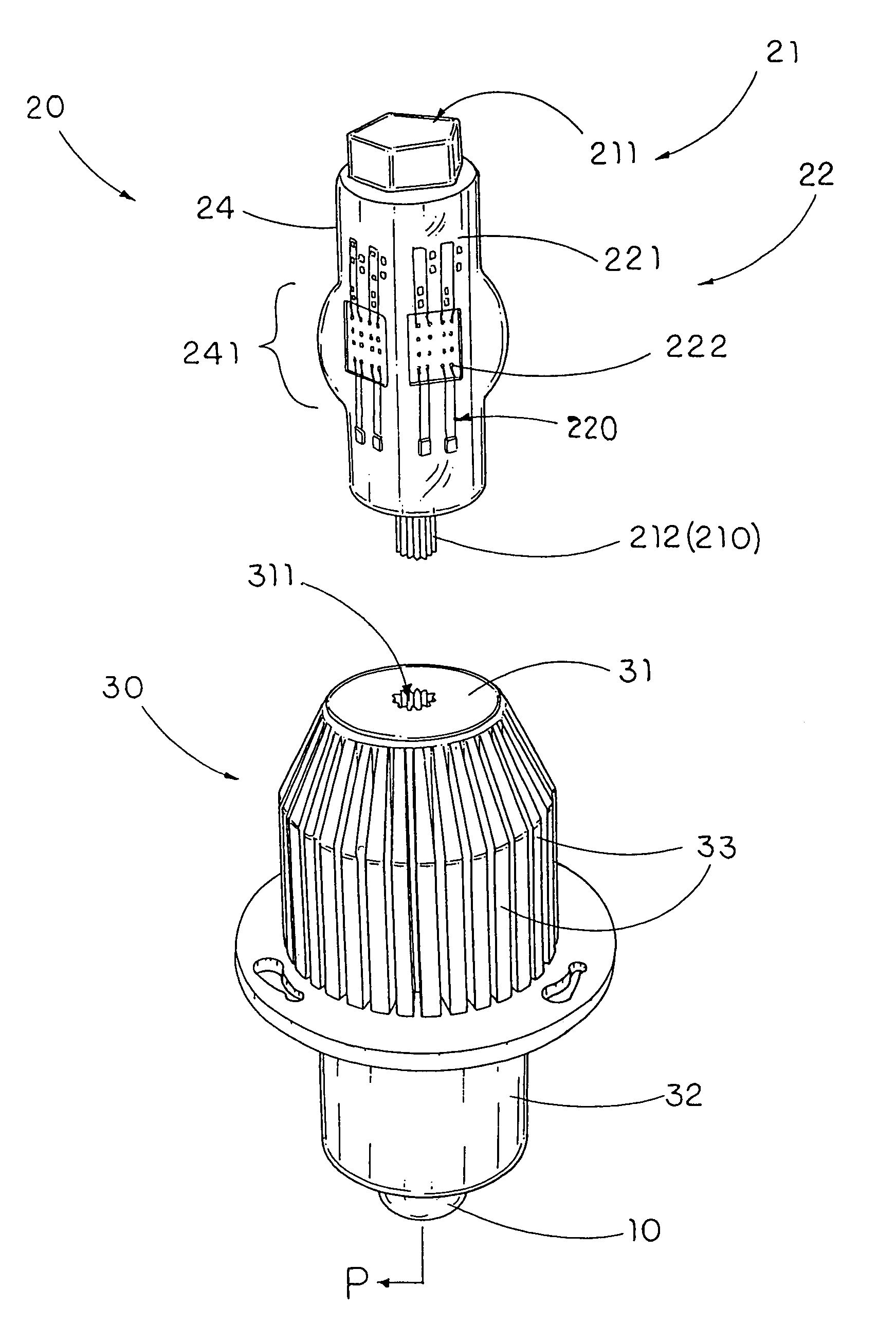 Light source arrangement