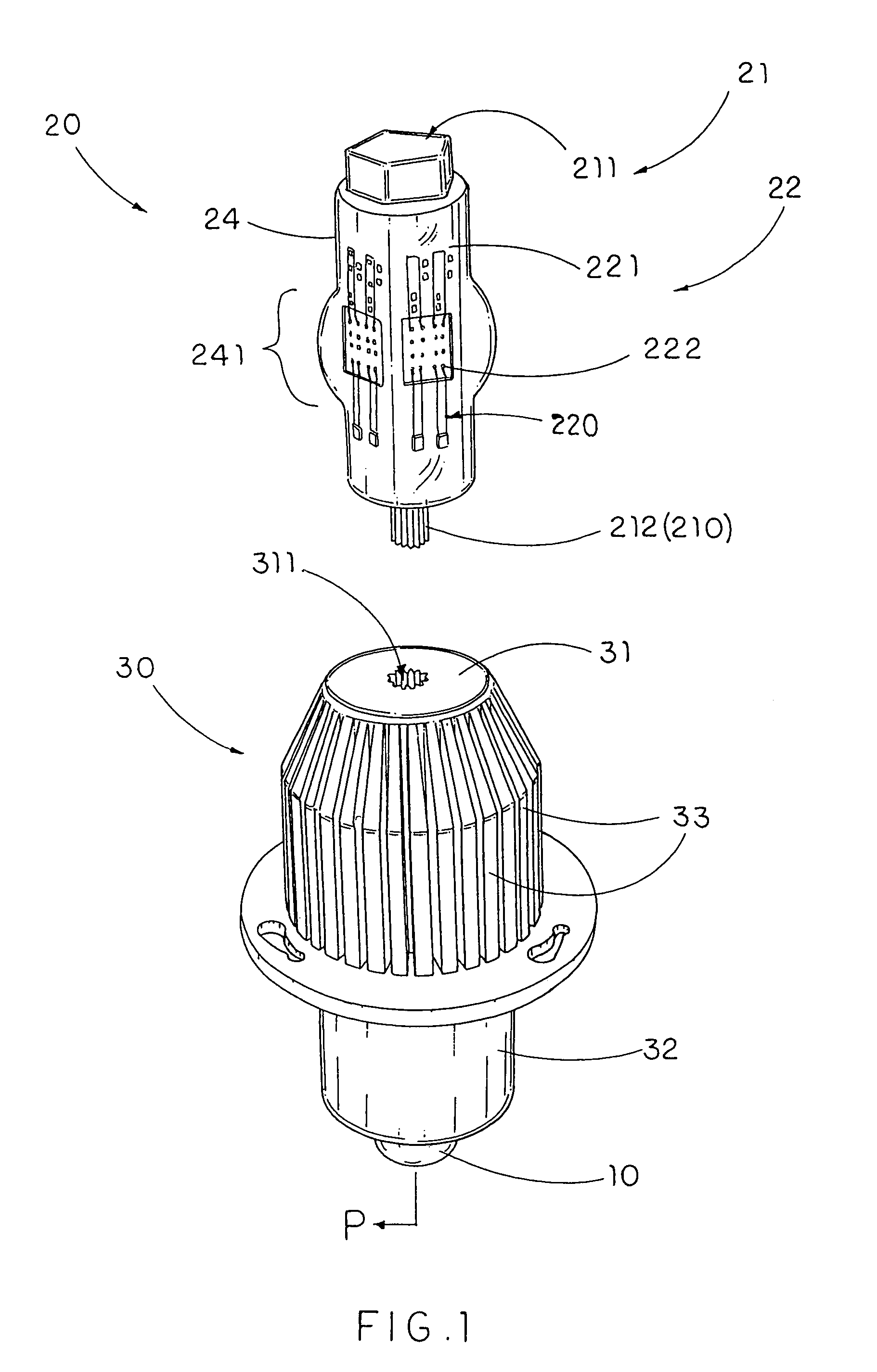 Light source arrangement