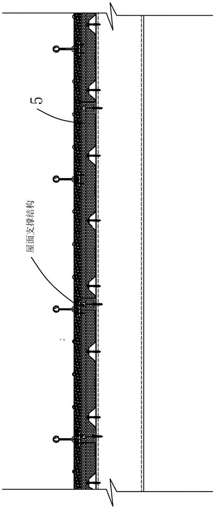 An integrated anti-leakage energy-saving and noise-reducing roof system