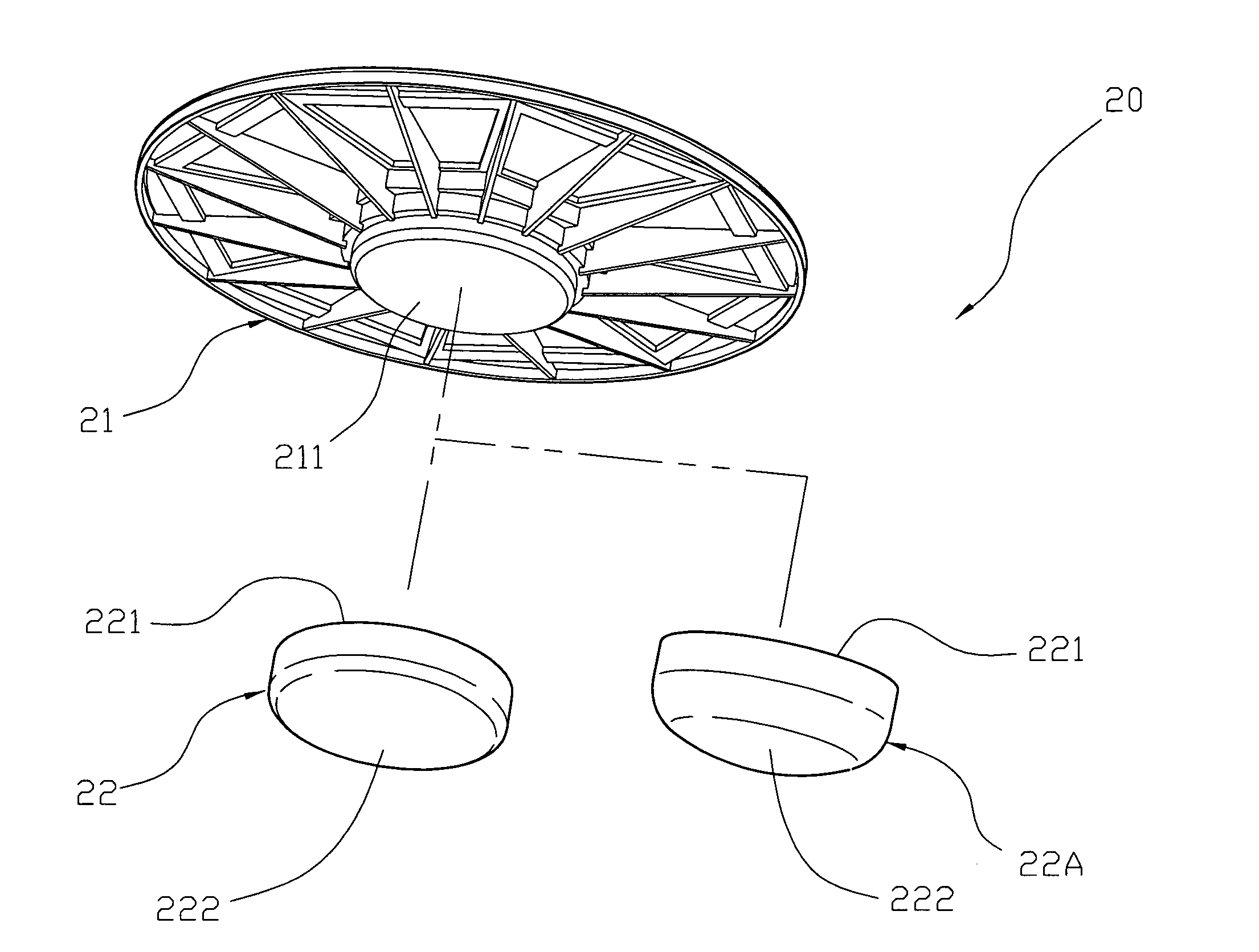 Exercising balance board