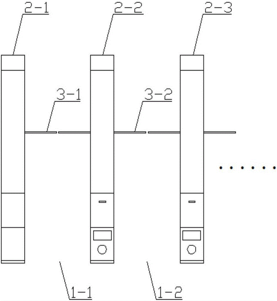 Channel management device for left-right ticket-checking passing and method for left-right ticket-checking passing