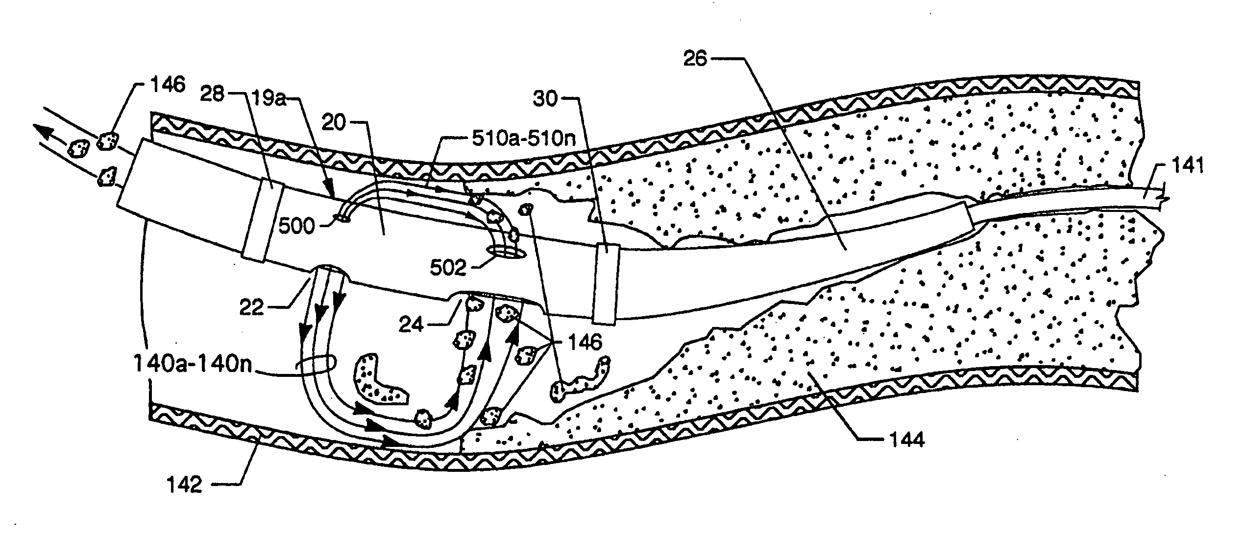 Enhanced cross stream mechanical thrombectomy catheter