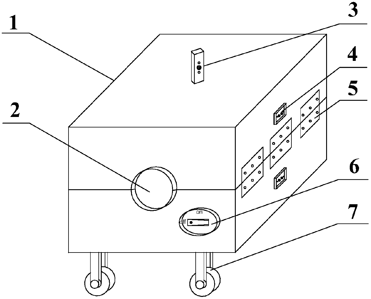 Multi-size rock test piece rapid heating device for SHPB (split Hopkinson pressure bar) impact test