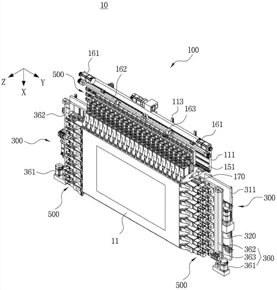 Check device of liquid crystal display panel and control method thereof