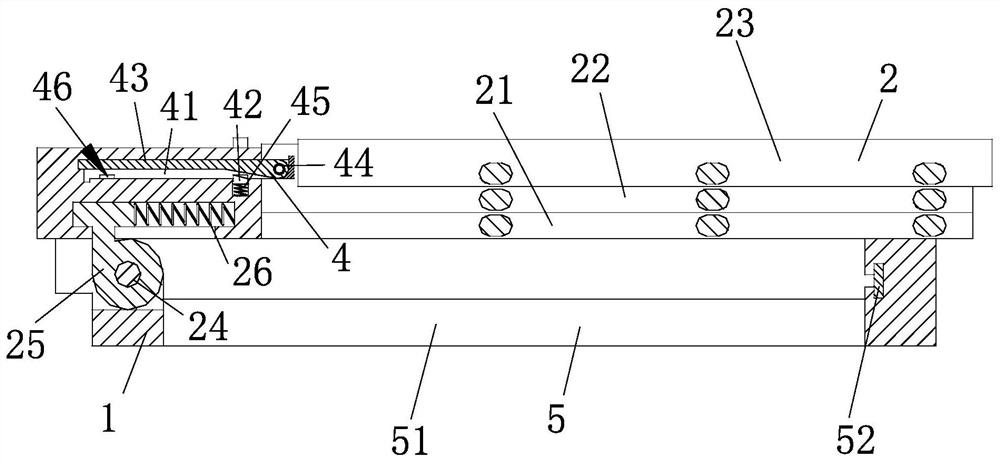 Specific attic escalators with buffer function