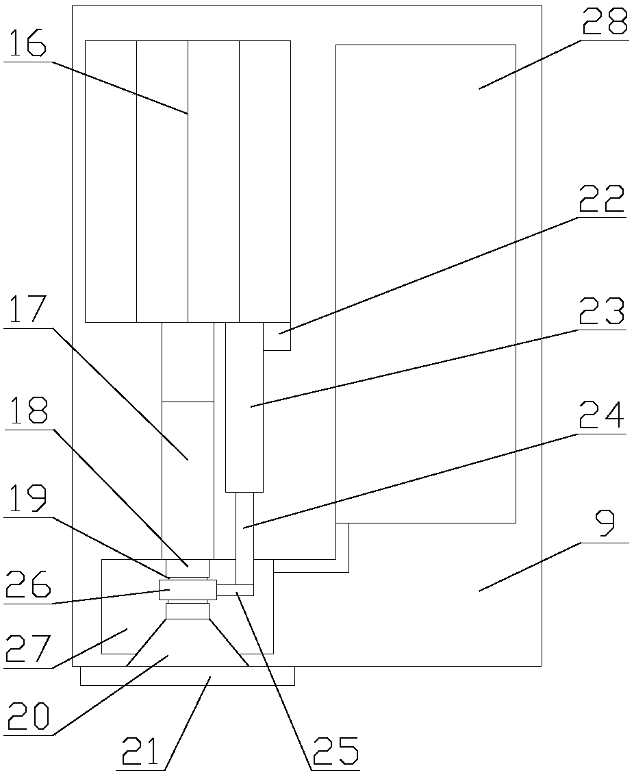 Communication base station with battery cleaning and weeding functions