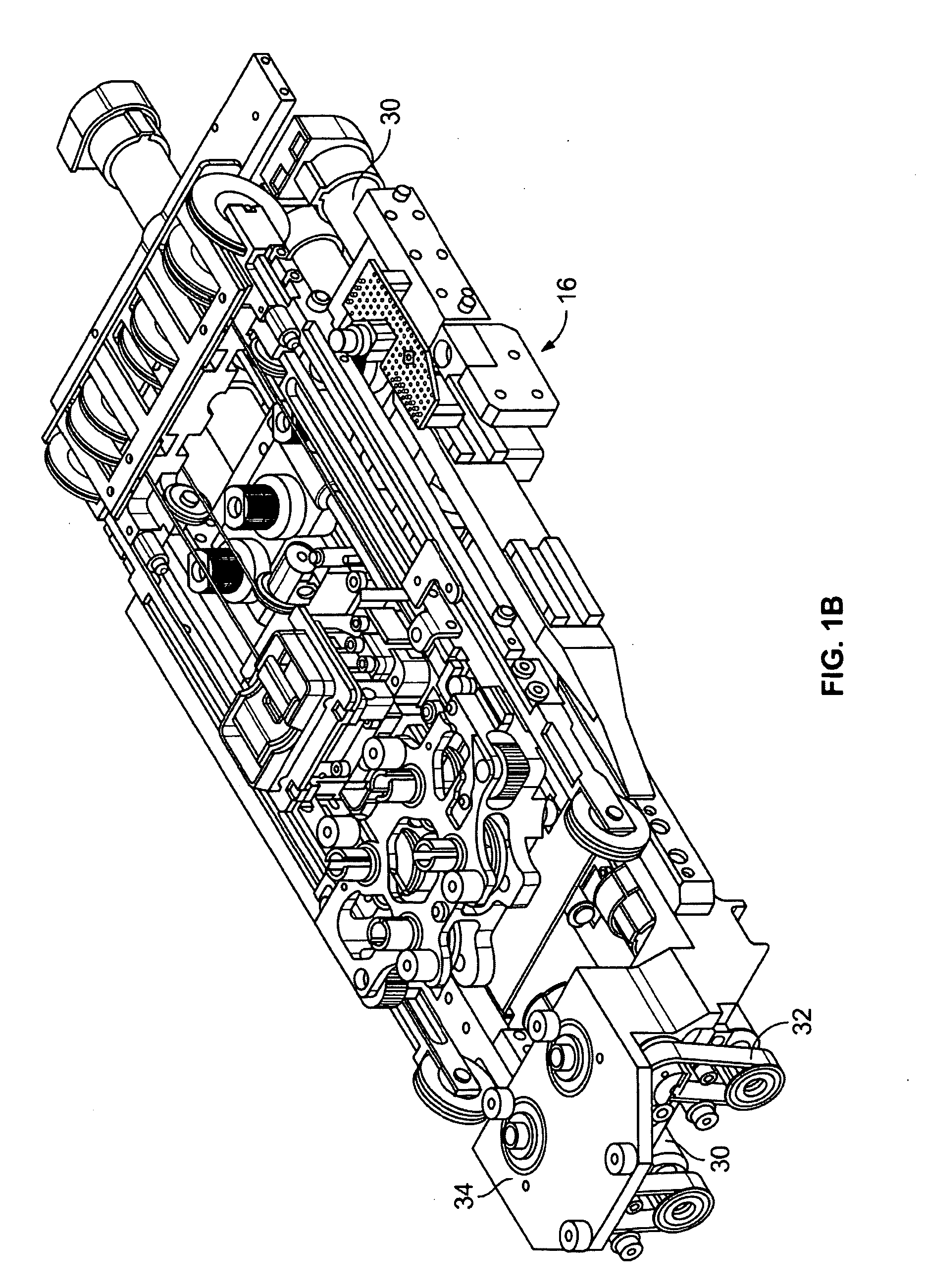 Modular interfaces and drive actuation through barrier