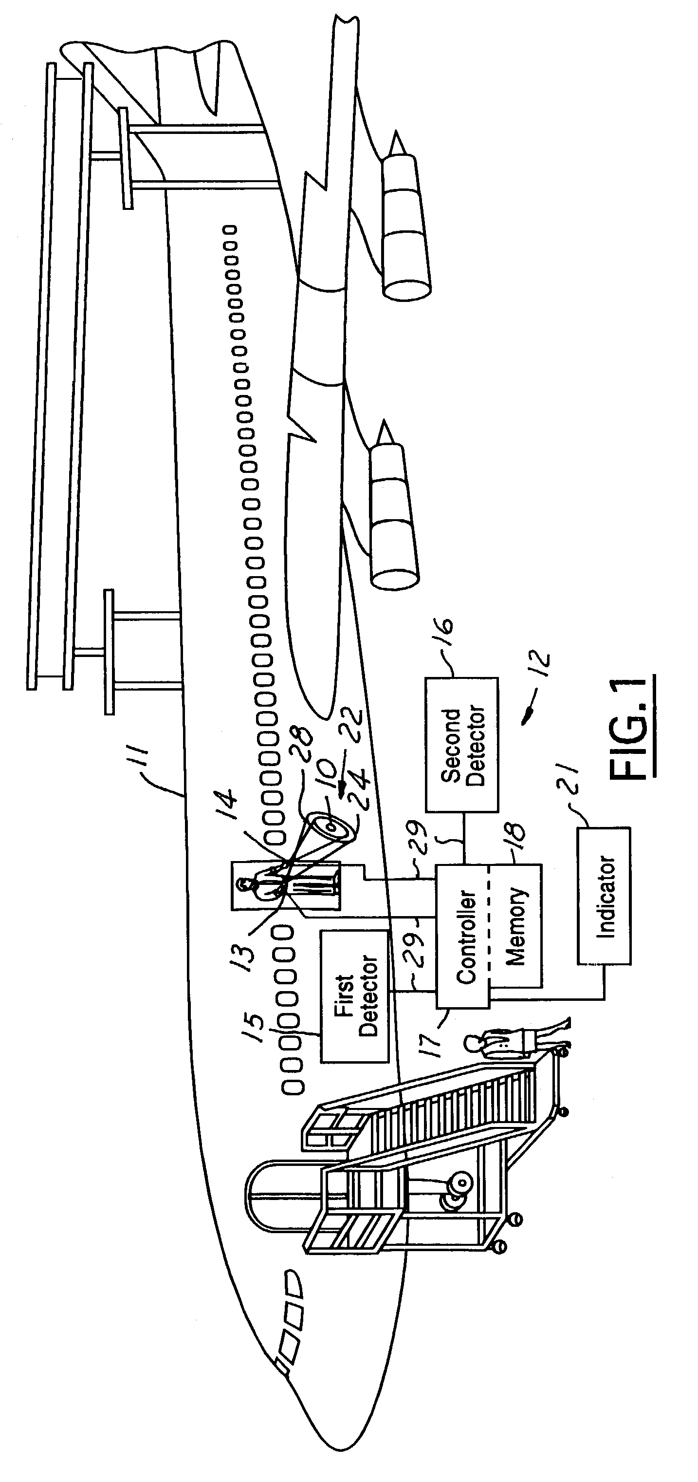 Pattern method and system for detecting foreign object debris