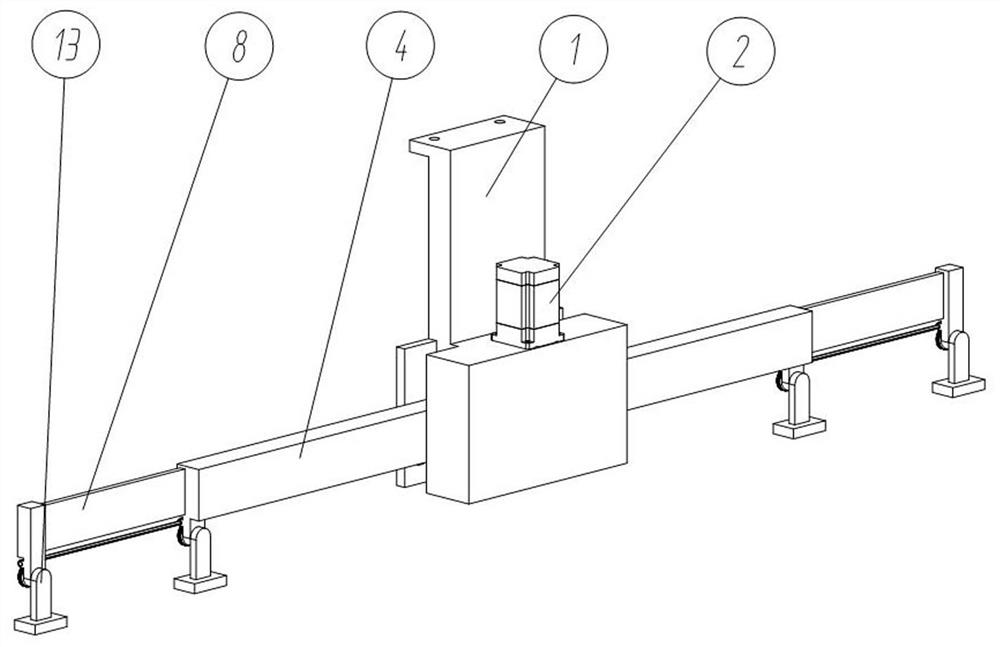 Balanced surveying and mapping device unfolded in flight based on unmanned aerial vehicle