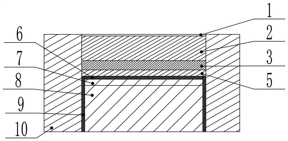 Pressure transmission device for superhard composite material