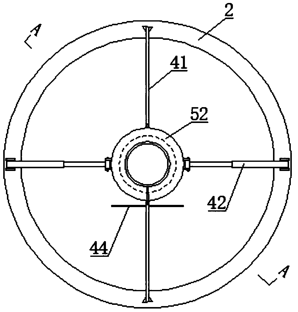 Drilling angle fast adjusting device