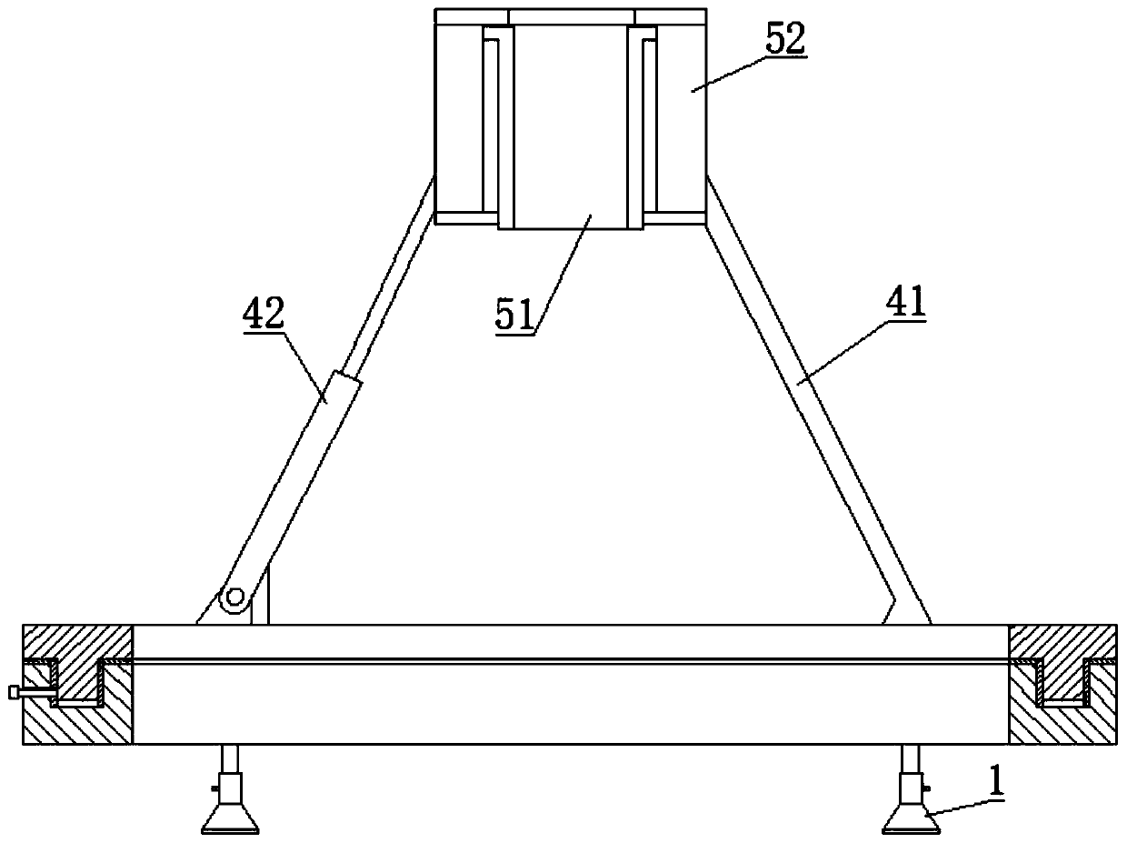 Drilling angle fast adjusting device