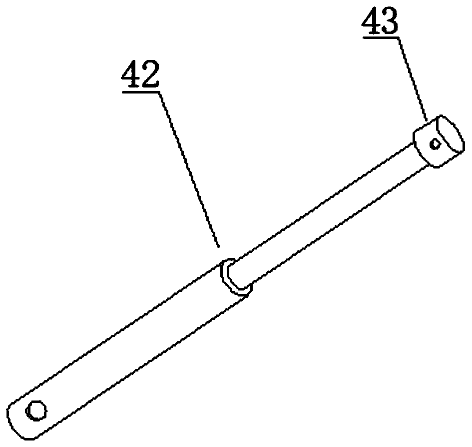 Drilling angle fast adjusting device