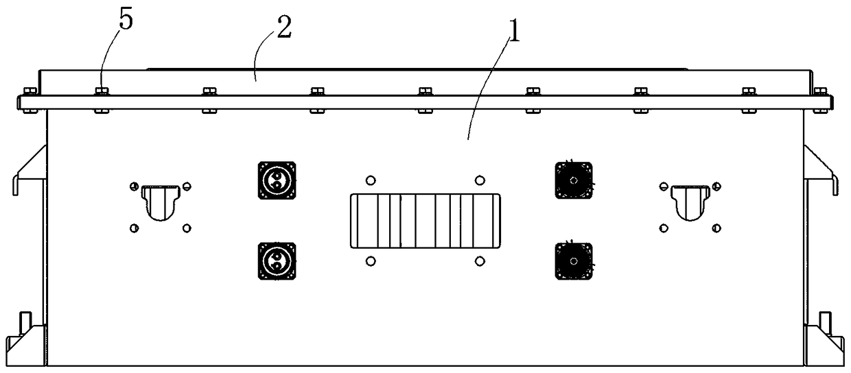 A box body and a battery box using the box body