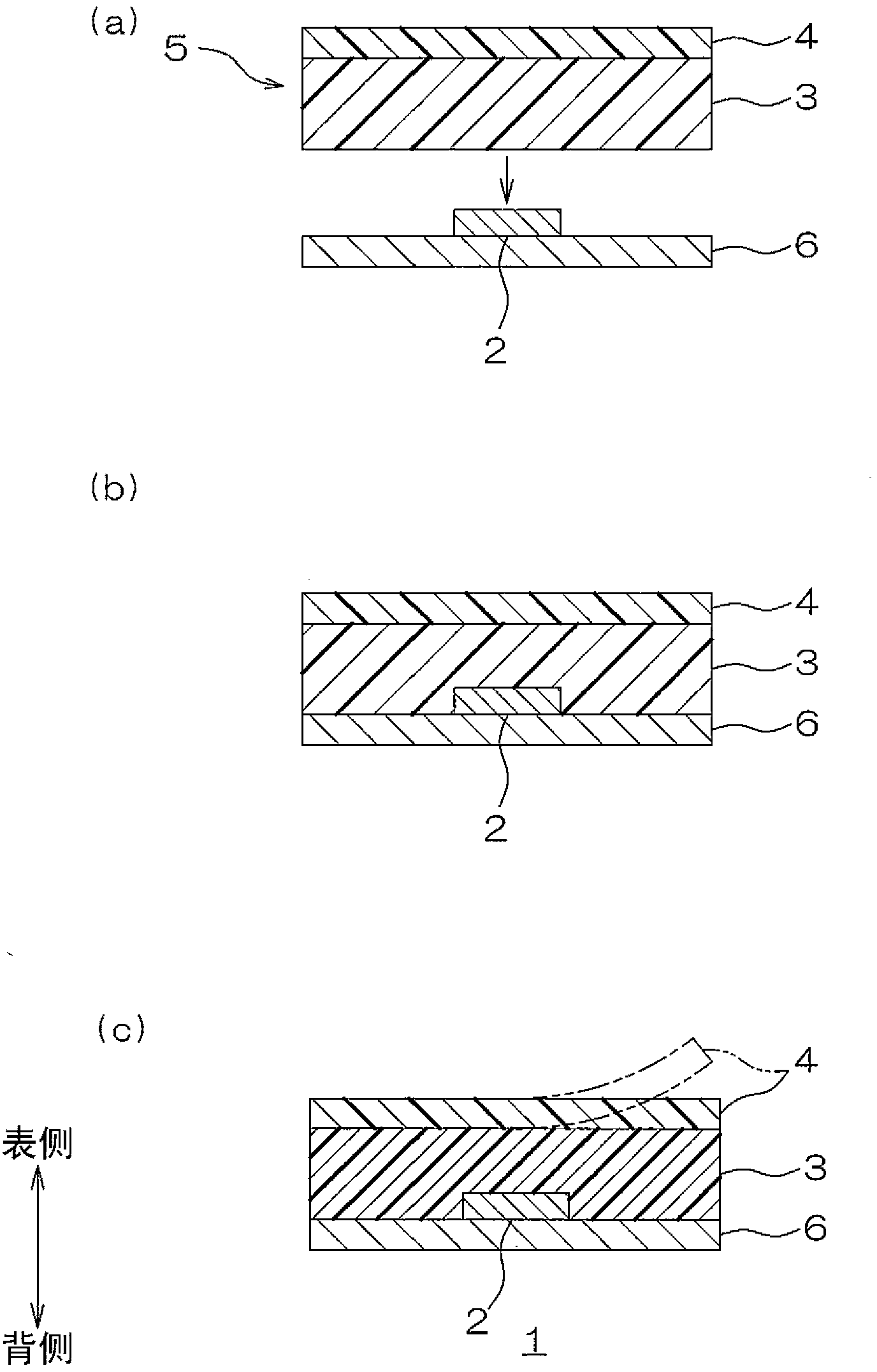 Light emitting diode device and method of producing the same