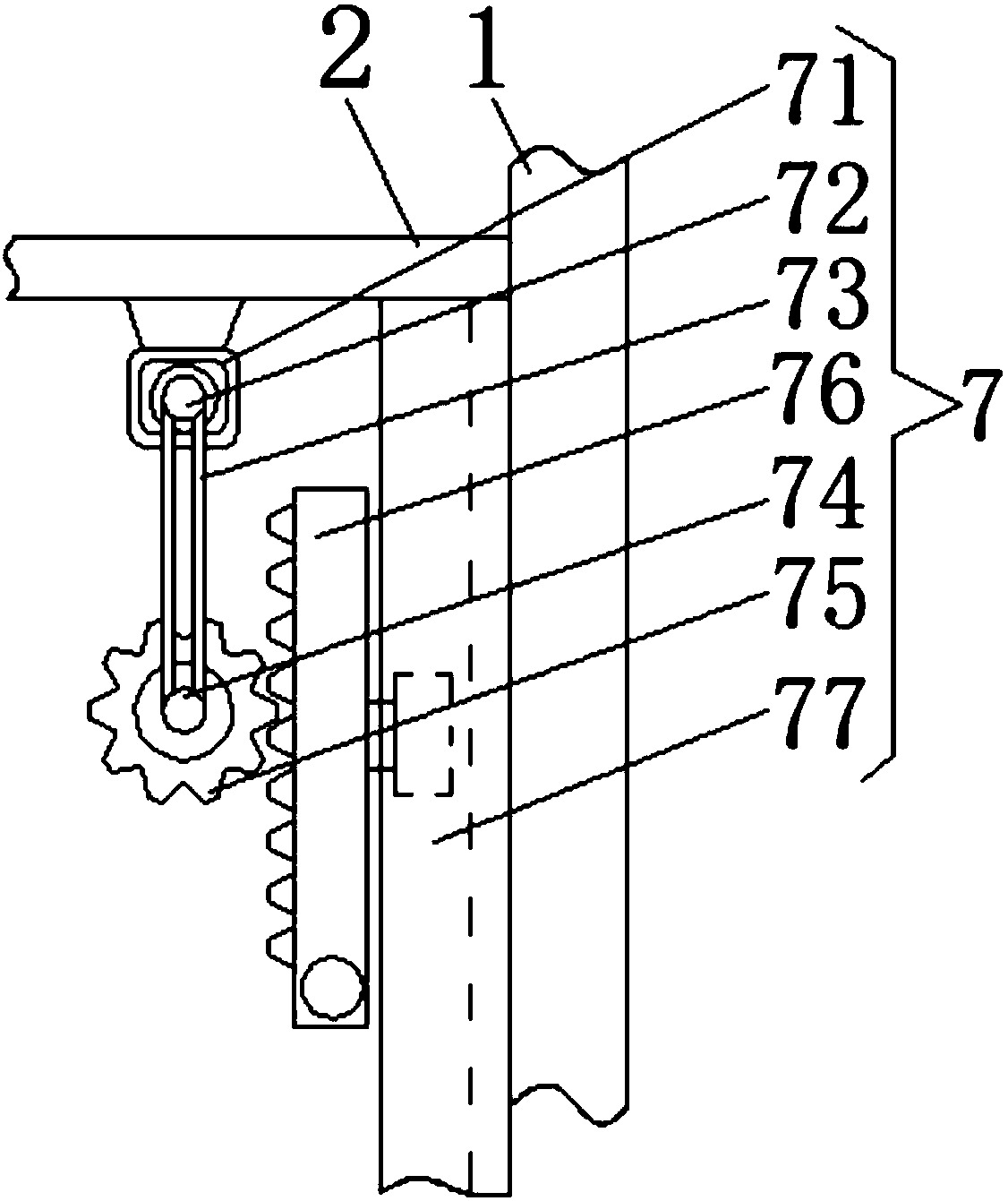 Textile dust collecting equipment with convenient recovery function