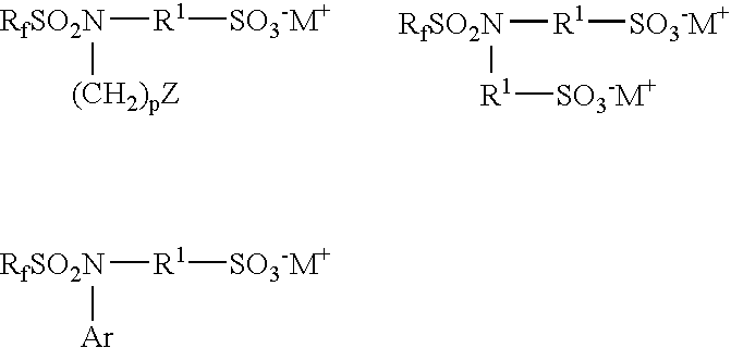 Fluorinated surfactants for aqueous acid etch solutions