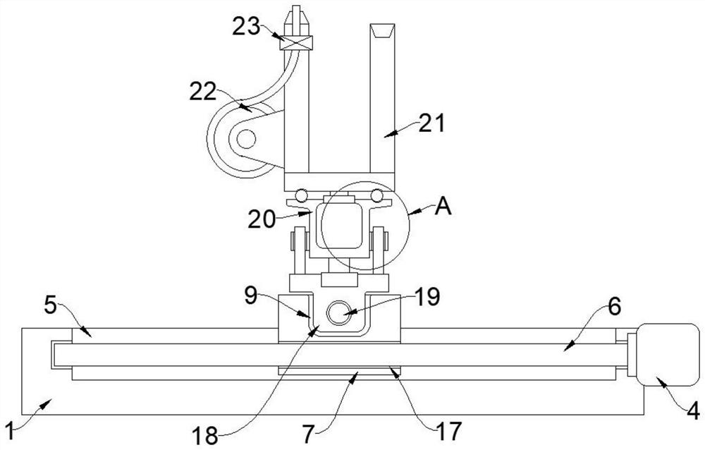 Reinforced concrete bundling and connecting device for reinforced concrete composite beam and using method thereof