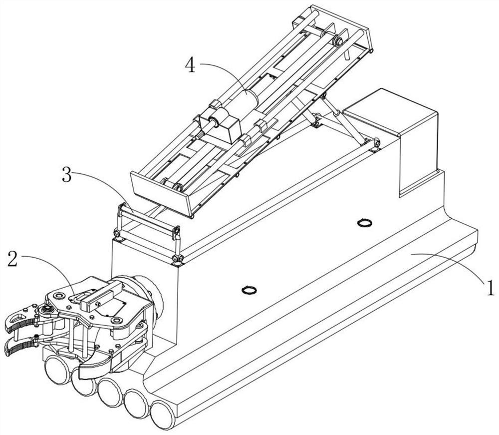 Bridge demolition construction method and equipment thereof