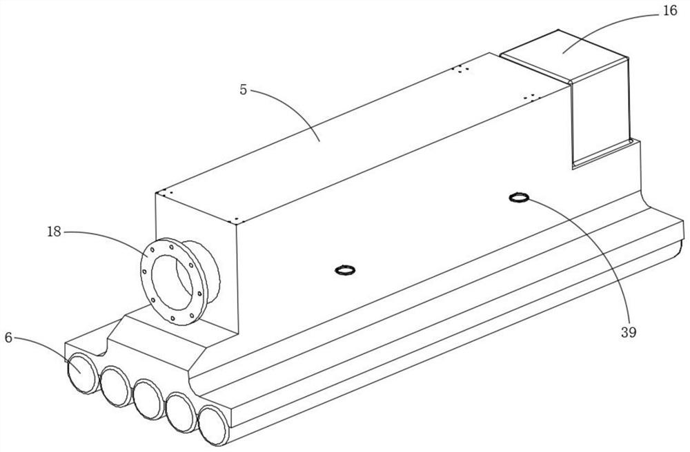 Bridge demolition construction method and equipment thereof