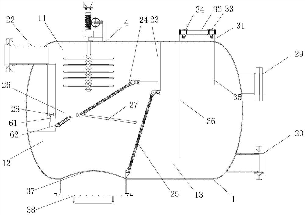 Sewage treatment equipment based on sewage centralized treatment technology