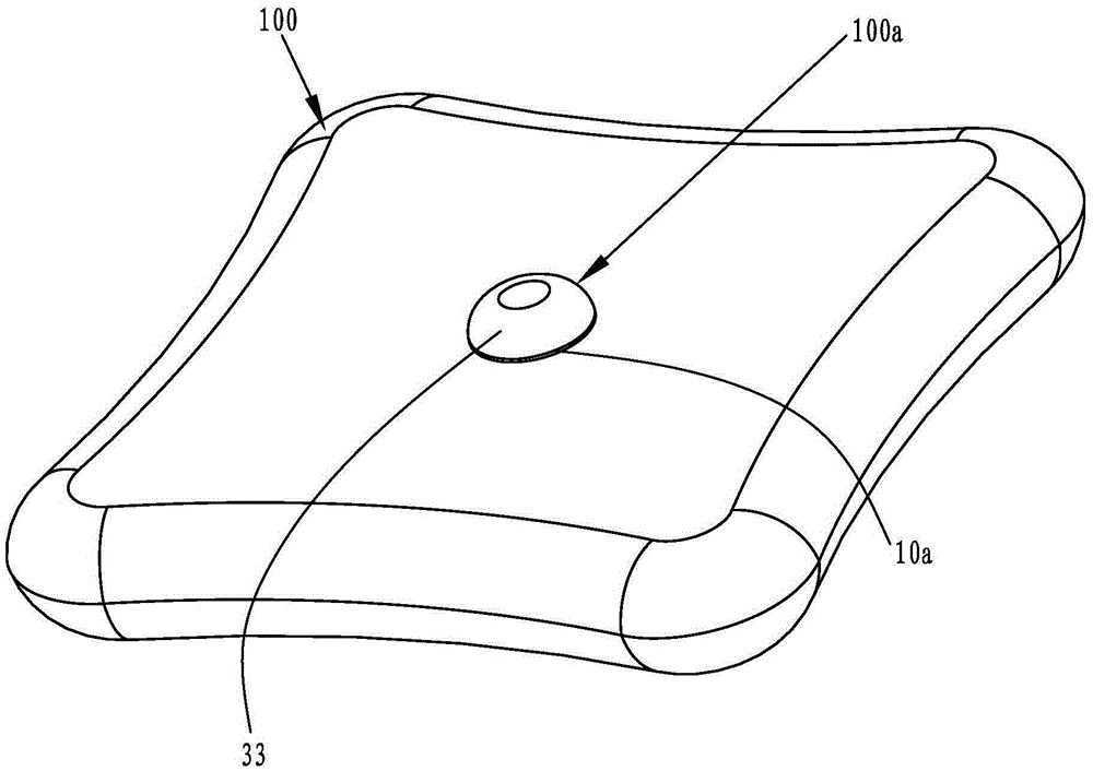 Massager capable of simultaneously massaging Baihui acupuncture points