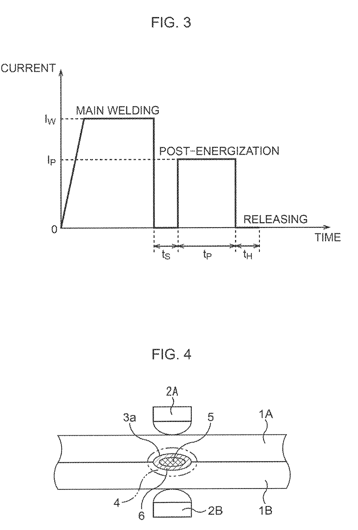 Spot-welded joint and spot welding method