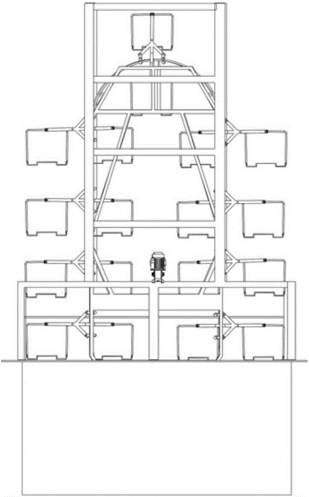 Vertical circulation type stereo garage