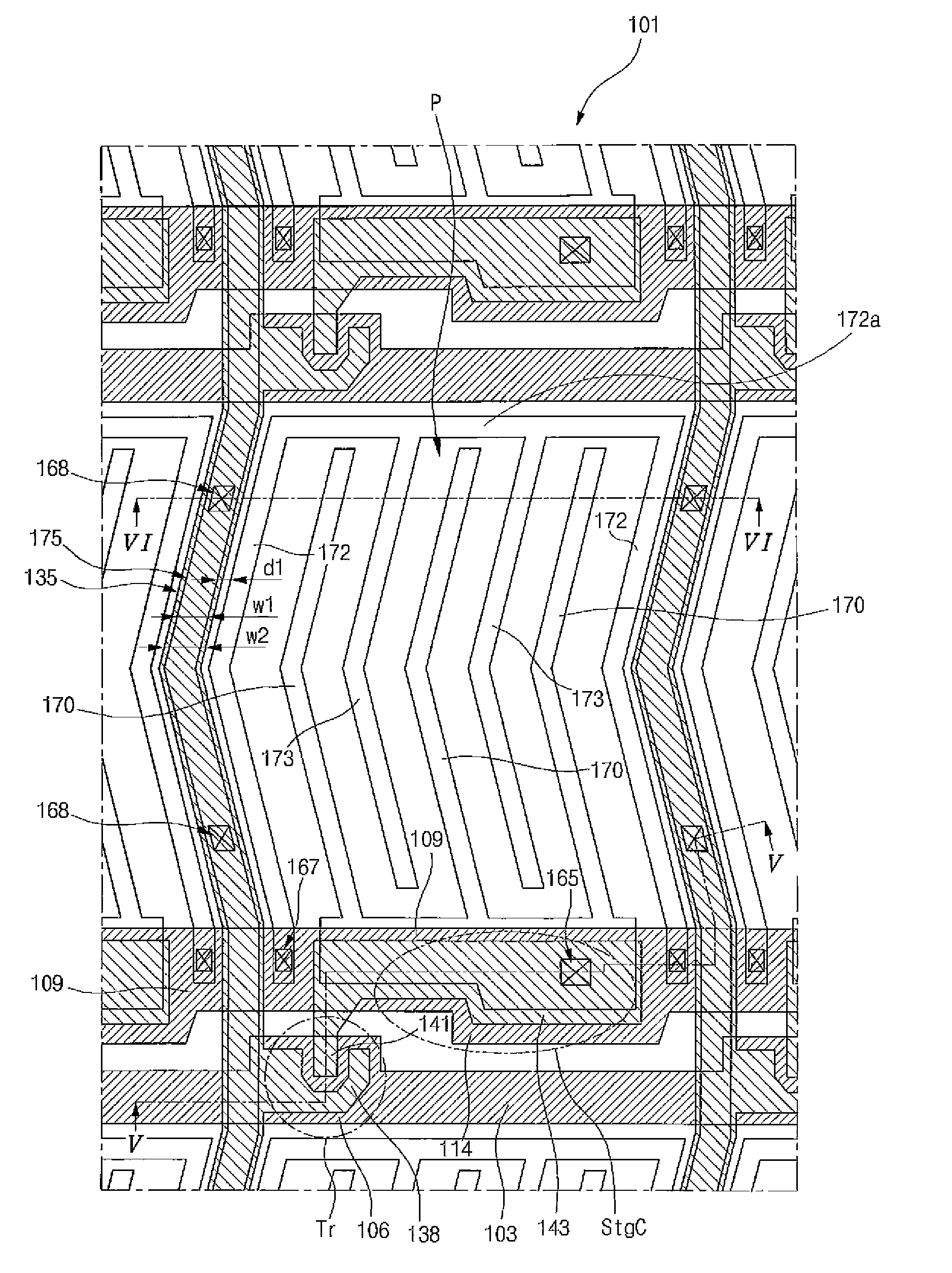 Array substrate for in-plane switching mode liquid crystal display device and method of fabricating the same