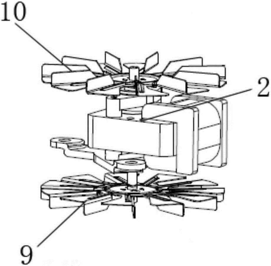 Air fryer with external cold air circulation