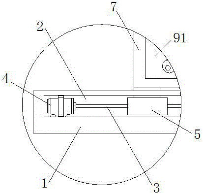 Raising livestock hair cleaning device