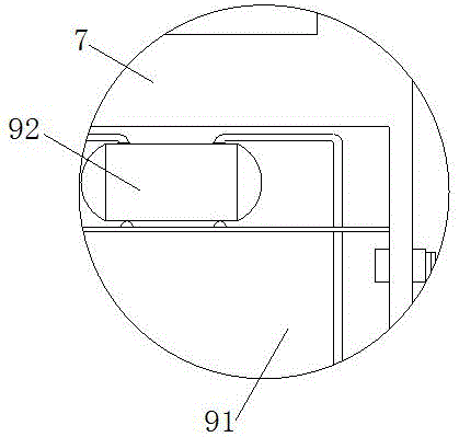 Raising livestock hair cleaning device