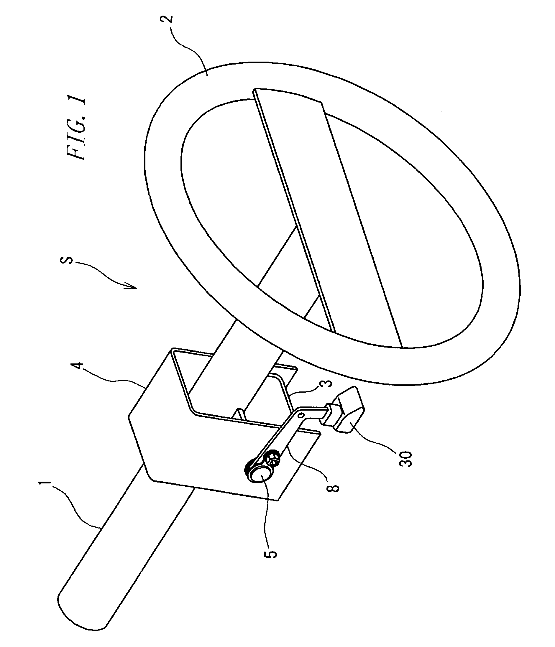 Adjustable steering apparatus